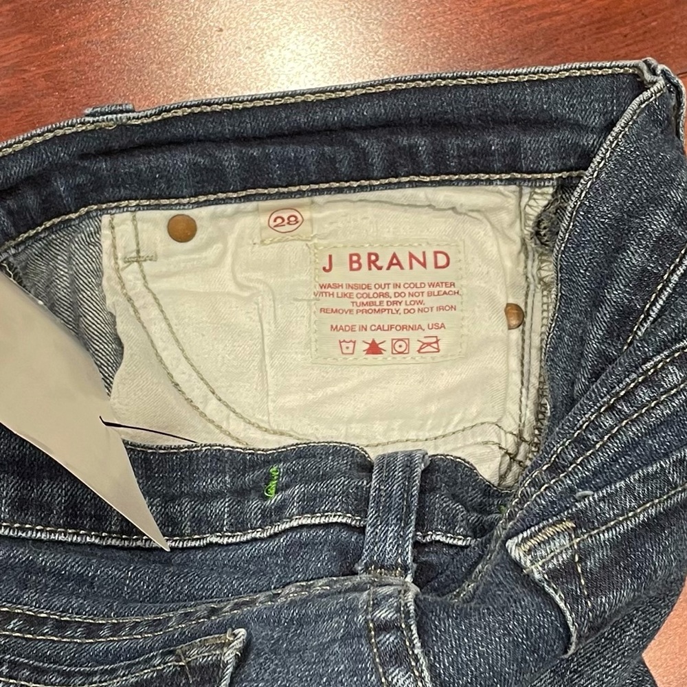 J Brand Low-Rise Straight Leg Jeans - Picture 8 of 8